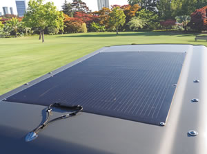 フレキシブルソーラー200W