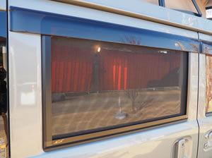 スライドドア窓用網戸