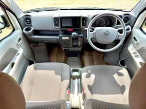 ターボ付きで快適な走り、運転も楽々