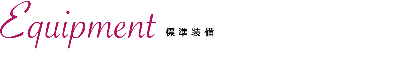 標準装備