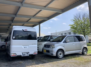 立体駐車場や軽専用でも駐車可